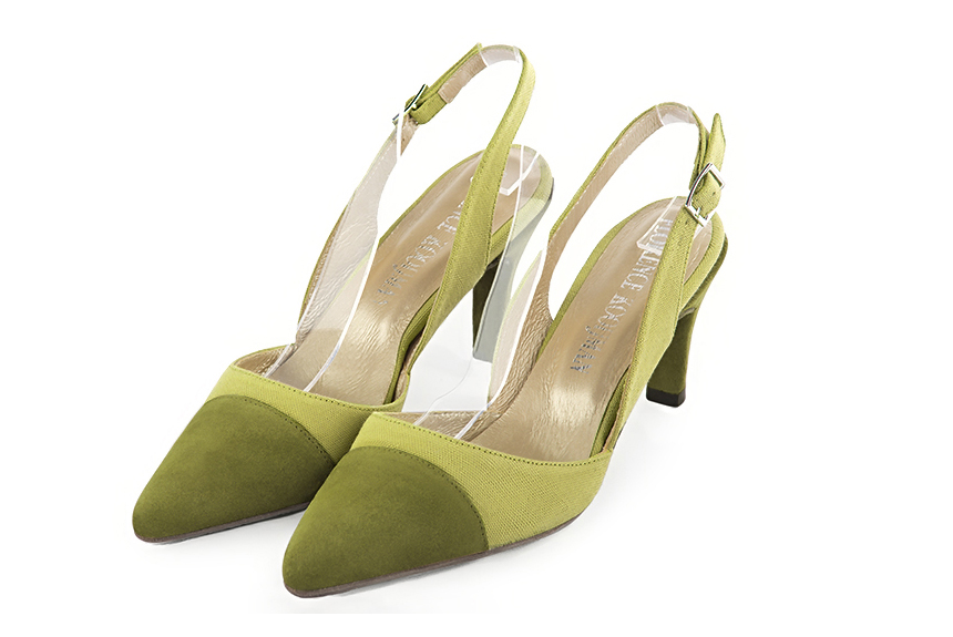 vert pistache dress shoes for women - Florence KOOIJMAN